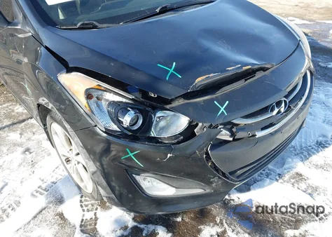 2013 Hyundai Elantra Gt z USA, uszkodzony, nr VIN KMHD35LE8DU121642